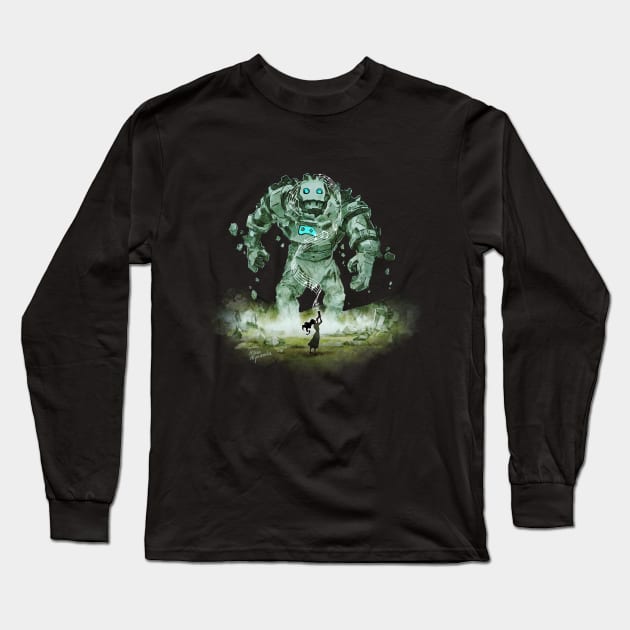 Call of the Colossus Long Sleeve T-Shirt by illumillu